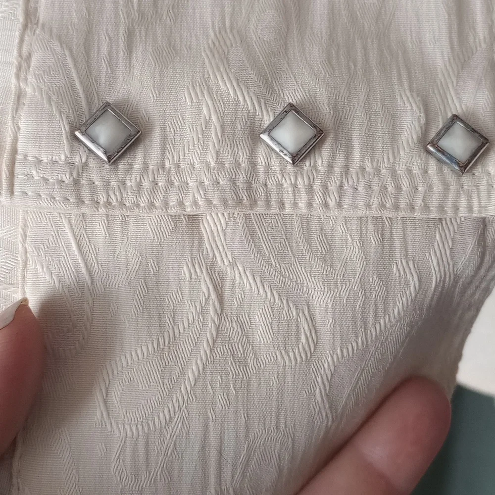 Cowgirl Up brocade size L western shirt - Picture 7 of 12